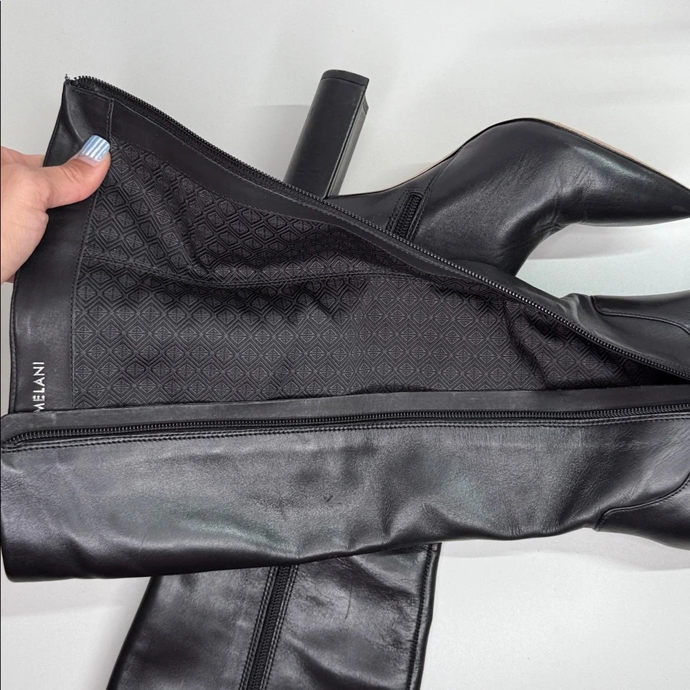 Antonio Melani Mckendra high heeled black riding boots calf boots black 6 - Picture 12 of 12